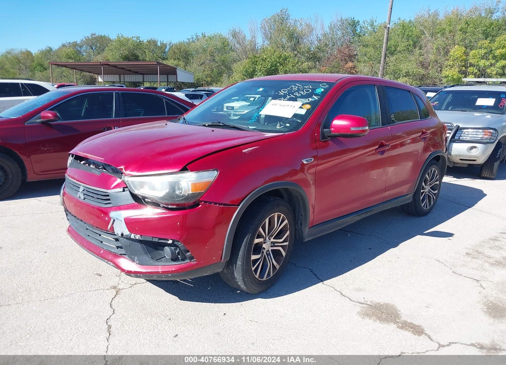 2016 MITSUBISHI OUTLANDER SPORT 2.0 ES VIN: JA4AP3AU7GZ064880