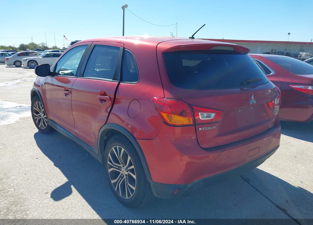 2016 MITSUBISHI OUTLANDER SPORT 2.0 ES VIN: JA4AP3AU7GZ064880
