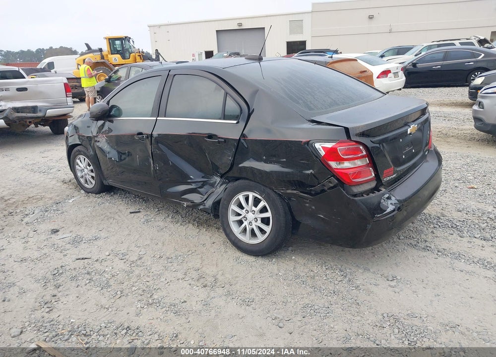 2017 CHEVROLET SONIC LT AUTO VIN: 1G1JD5SH0H4115803