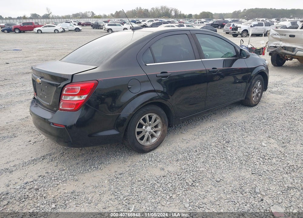 2017 CHEVROLET SONIC LT AUTO VIN: 1G1JD5SH0H4115803
