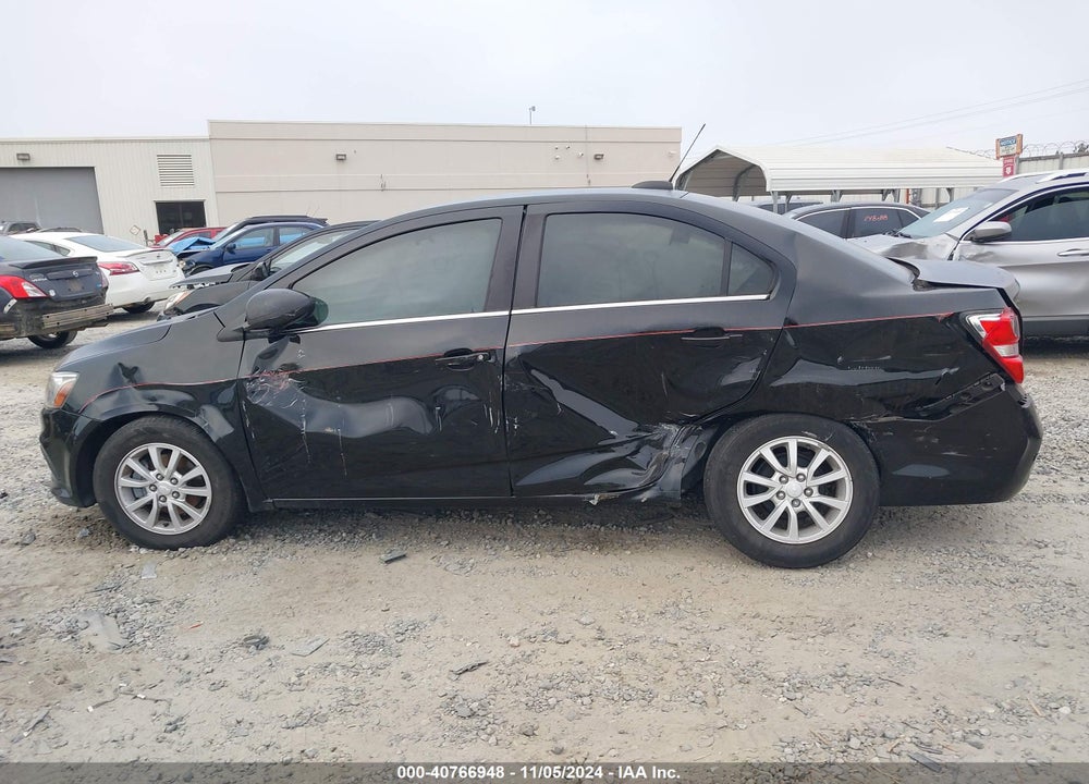 2017 CHEVROLET SONIC LT AUTO VIN: 1G1JD5SH0H4115803