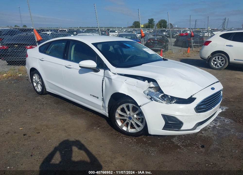 2019 FORD FUSION HYBRID SE VIN: 3FA6P0LU3KR169183