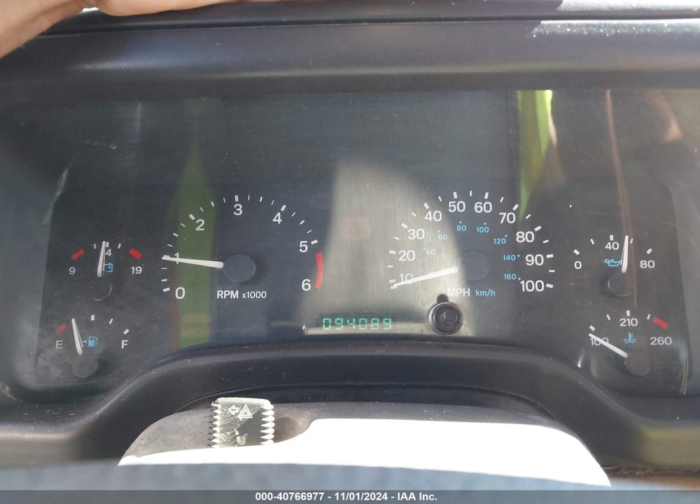 1999 JEEP WRANGLER SE VIN: 1J4FY29P5XP486105