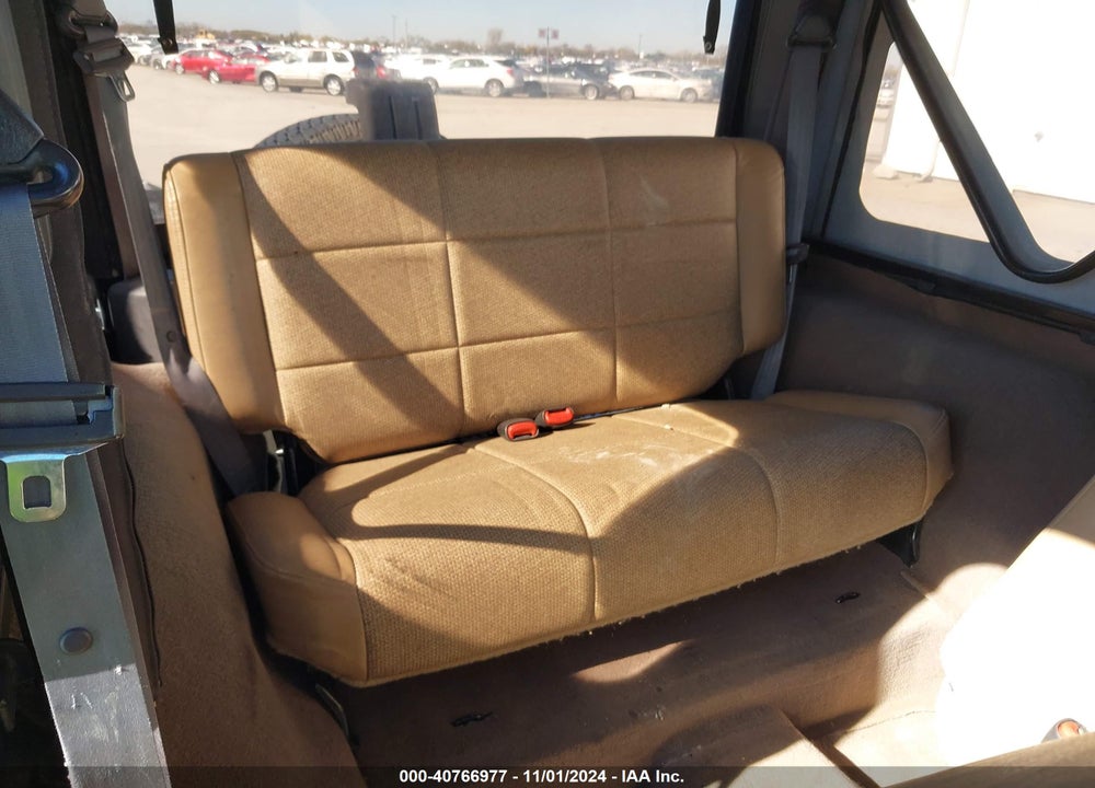 1999 JEEP WRANGLER SE VIN: 1J4FY29P5XP486105