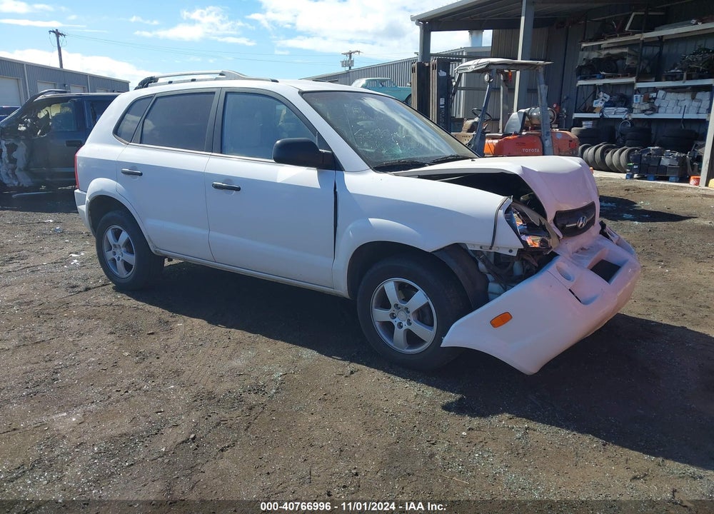 2005 HYUNDAI TUCSON GL VIN: KM8JM12B15U123766