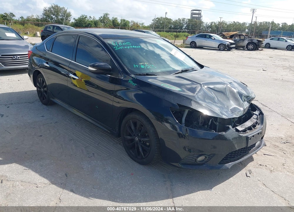 2018 NISSAN SENTRA SR VIN: 3N1AB7AP5JY265896
