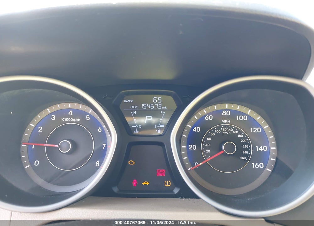 2012 HYUNDAI ELANTRA LIMITED (ULSAN PLANT) VIN: KMHDH4AE4CU309541