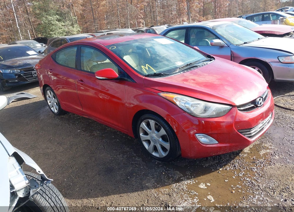 2012 HYUNDAI ELANTRA LIMITED (ULSAN PLANT) VIN: KMHDH4AE4CU309541
