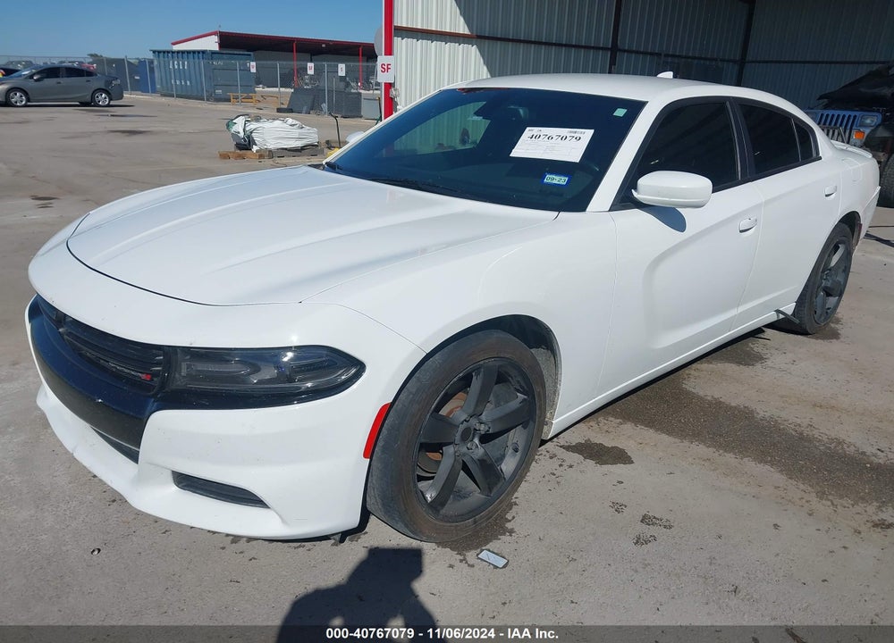2016 DODGE CHARGER SXT VIN: 2C3CDXHG6GH197164