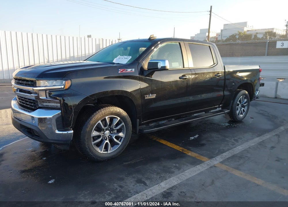 2021 CHEVROLET SILVERADO 1500 4WD SHORT BED LT VIN: 3GCUYDED0MG154948