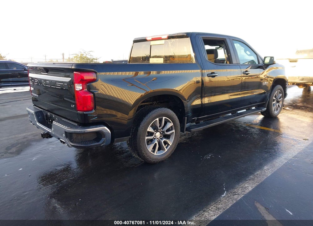 2021 CHEVROLET SILVERADO 1500 4WD SHORT BED LT VIN: 3GCUYDED0MG154948