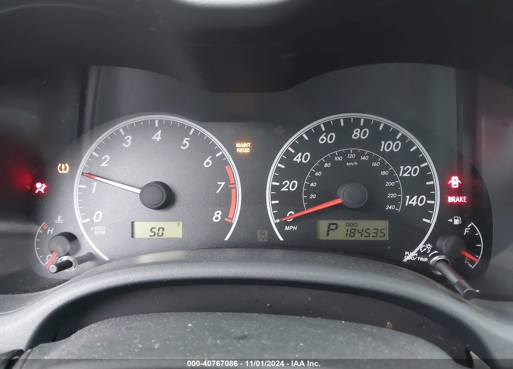 2012 TOYOTA COROLLA LE VIN: 2T1BU4EE8CC885468
