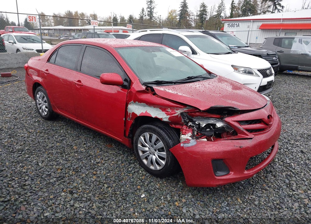 2012 TOYOTA COROLLA LE VIN: 2T1BU4EE8CC885468