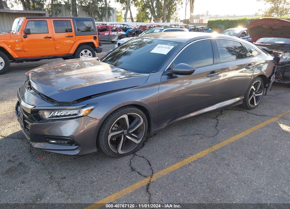 2018 HONDA ACCORD SPORT VIN: 1HGCV1F31JA249569