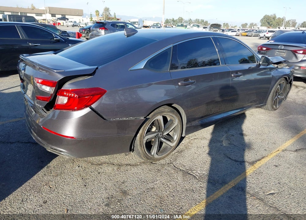 2018 HONDA ACCORD SPORT VIN: 1HGCV1F31JA249569