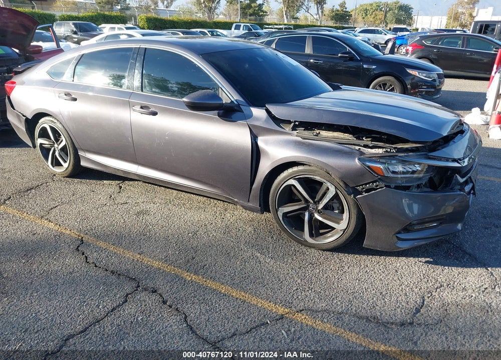 2018 HONDA ACCORD SPORT VIN: 1HGCV1F31JA249569