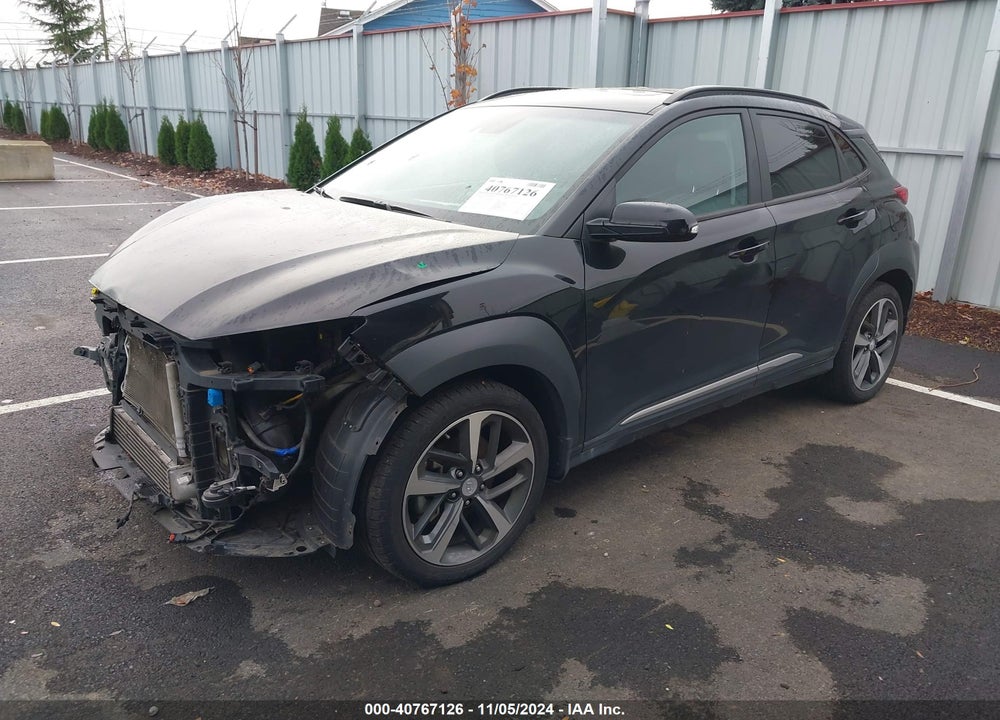 2020 HYUNDAI KONA LIMITED VIN: KM8K3CA53LU564553