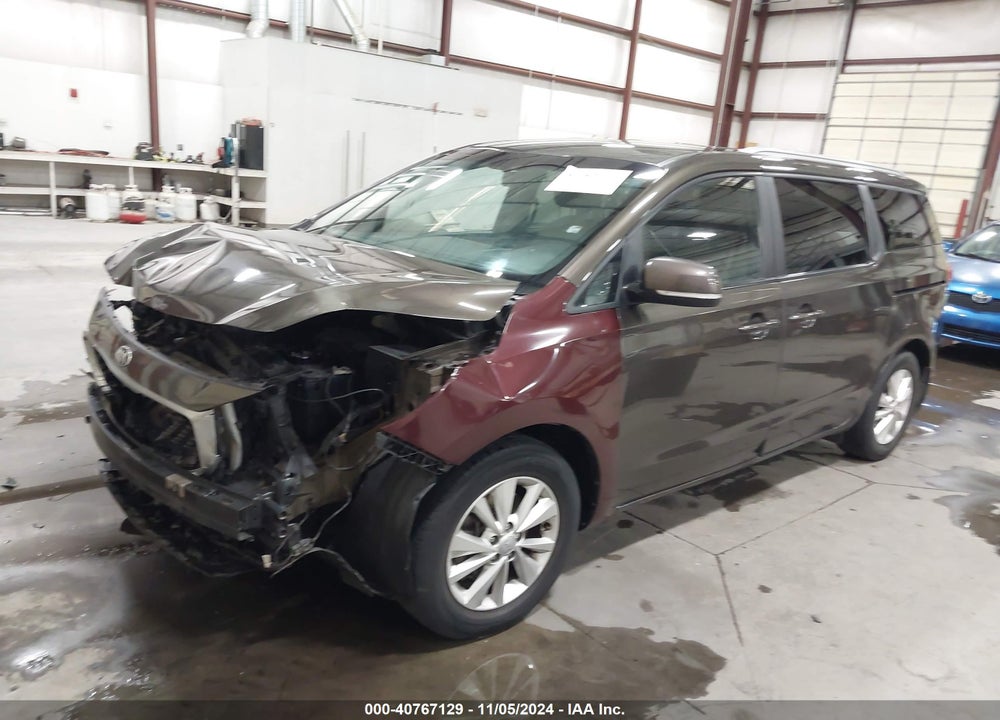 2016 KIA SEDONA LX VIN: KNDMB5C10G6107120