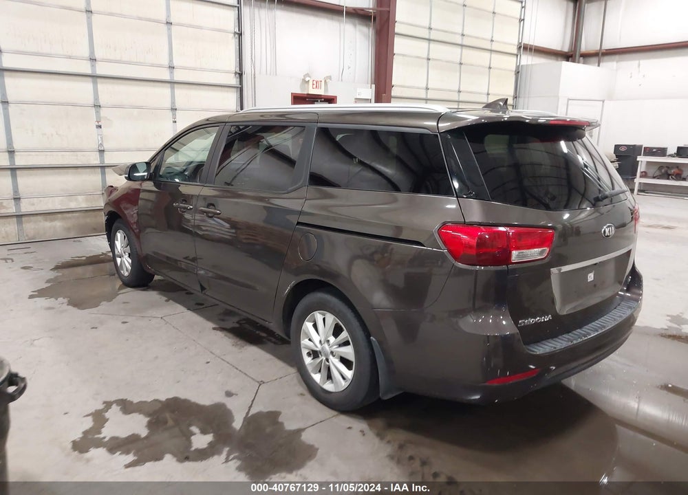 2016 KIA SEDONA LX VIN: KNDMB5C10G6107120