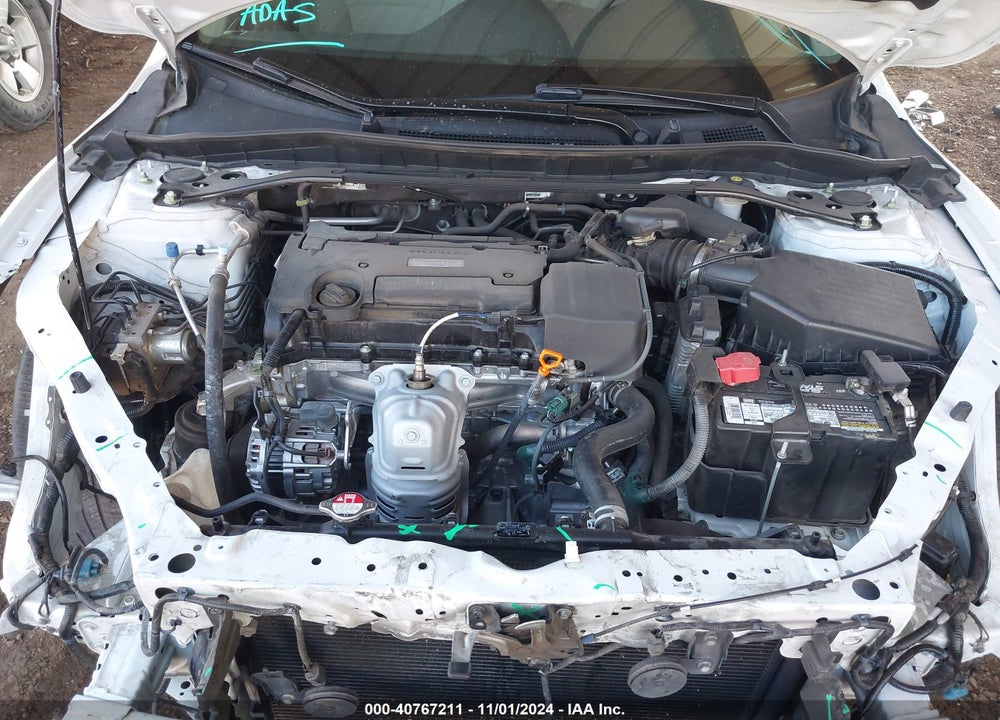 2016 HONDA ACCORD EX VIN: 1HGCR2F73GA087112