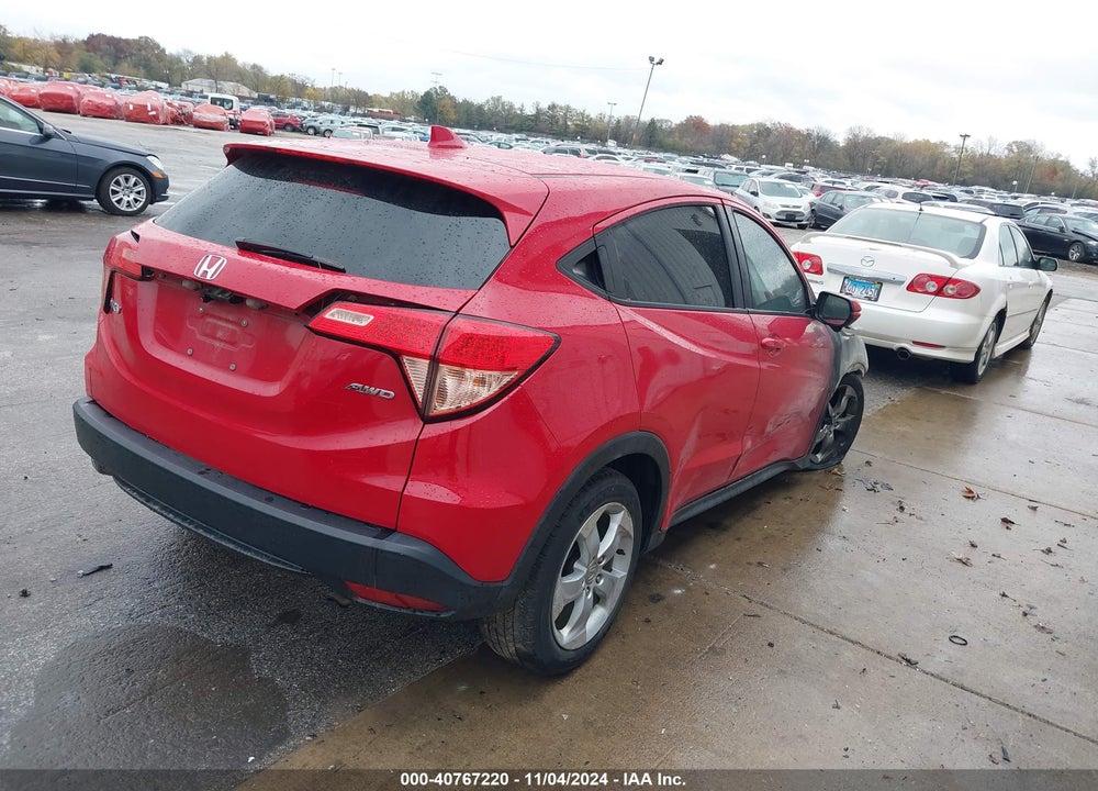 2016 HONDA HR-V EX VIN: 3CZRU6H58GM740962