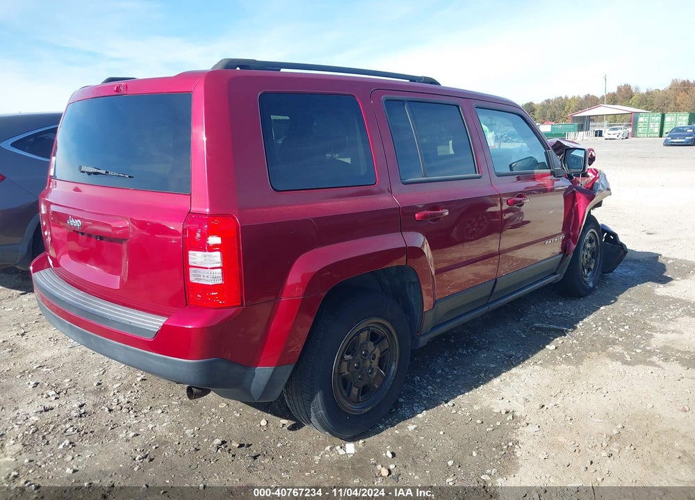 2014 JEEP PATRIOT SPORT VIN: 1C4NJPBB0ED908670