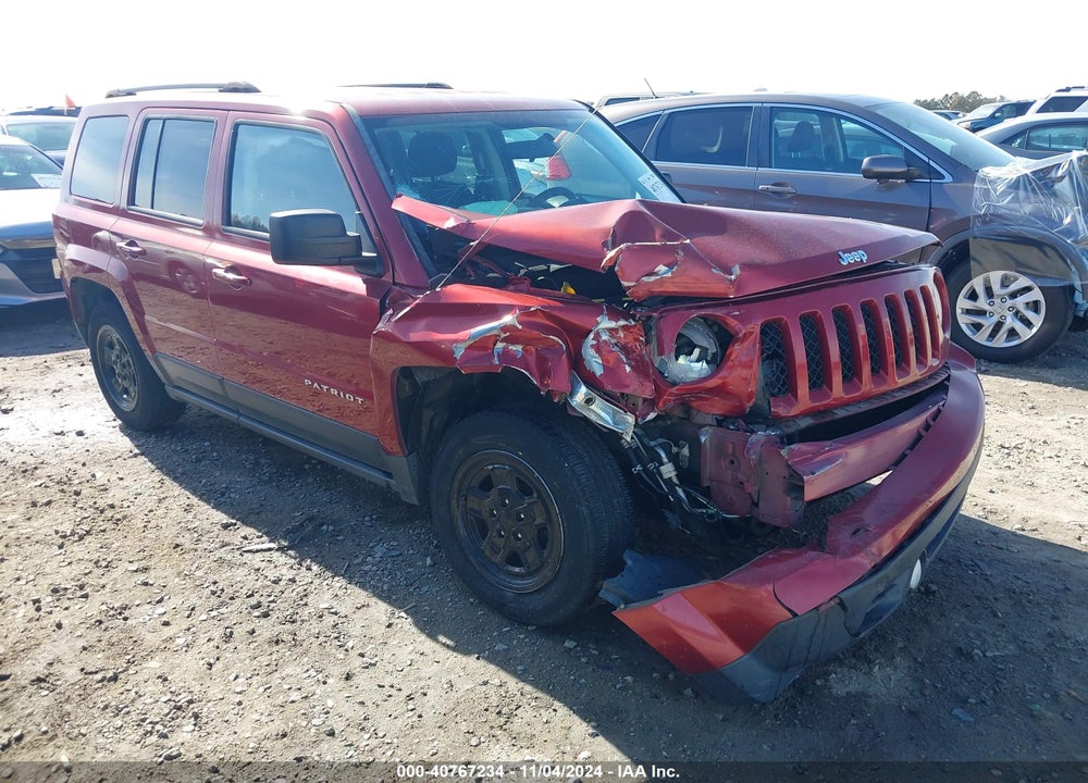 2014 JEEP PATRIOT SPORT VIN: 1C4NJPBB0ED908670