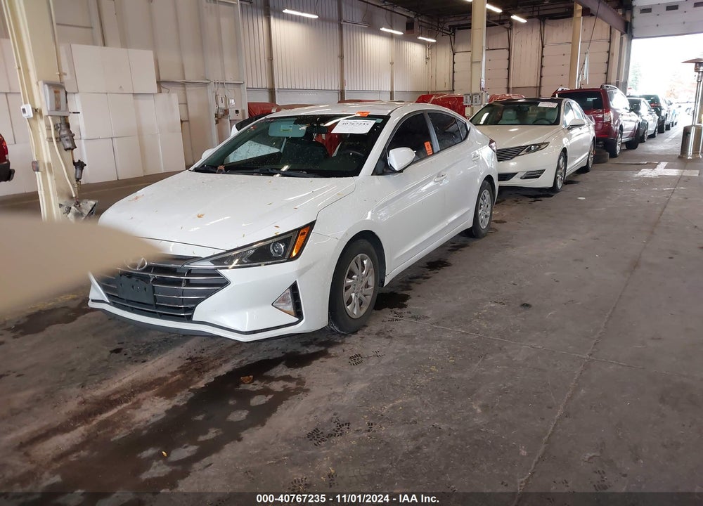 2019 HYUNDAI ELANTRA SE VIN: 5NPD74LF2KH496073