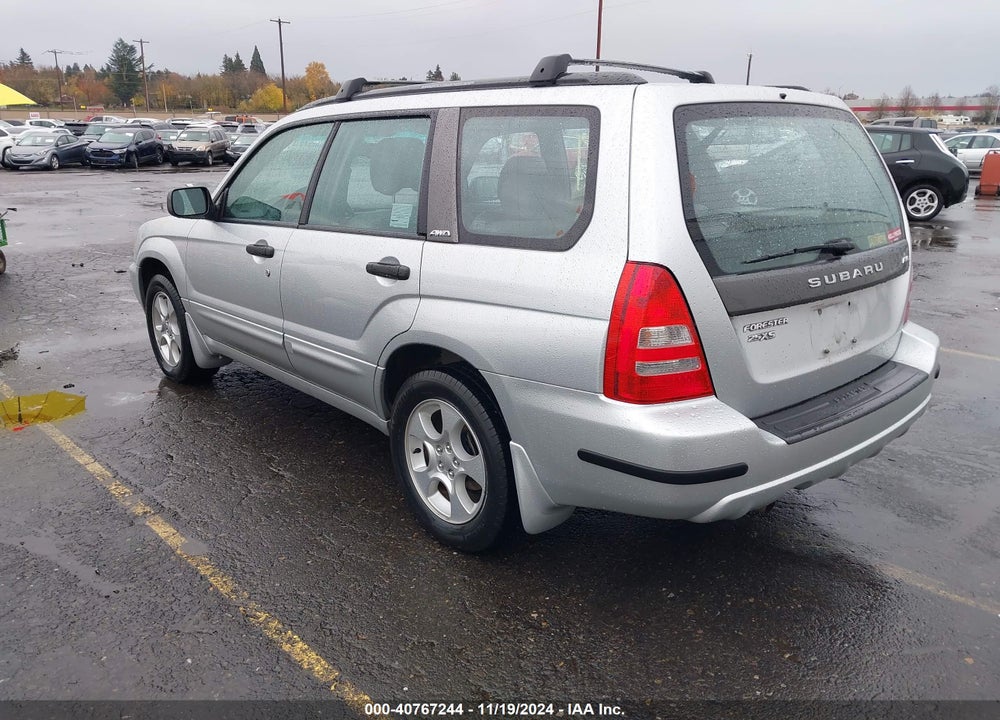 2003 SUBARU FORESTER XS VIN: JF1SG65613H772278