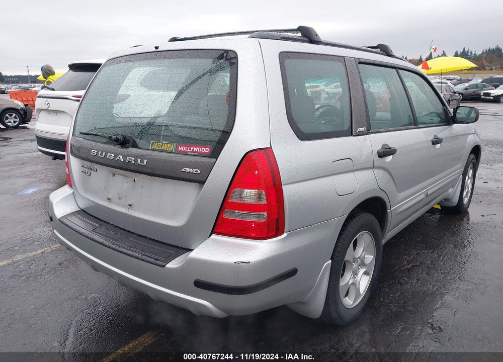 2003 SUBARU FORESTER XS VIN: JF1SG65613H772278