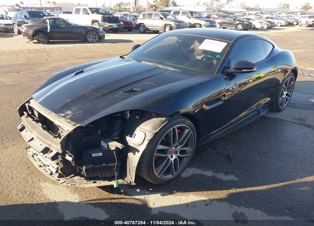 2016 JAGUAR F-TYPE R VIN: SAJWJ6DL8GMK32607