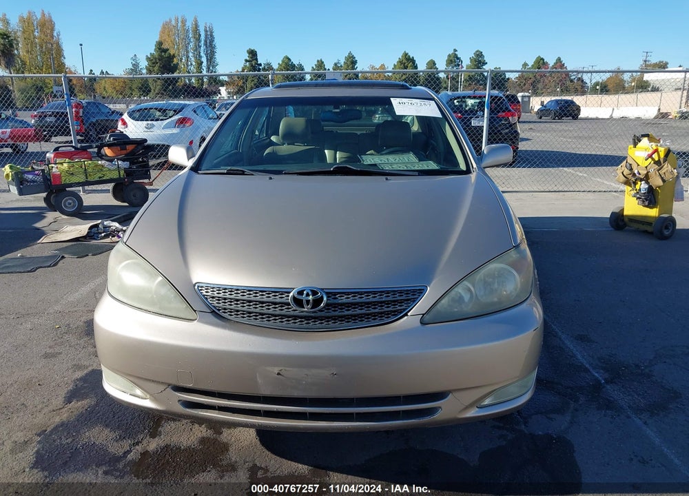 2002 TOYOTA CAMRY SE V6 VIN: JTDBF30K220041873