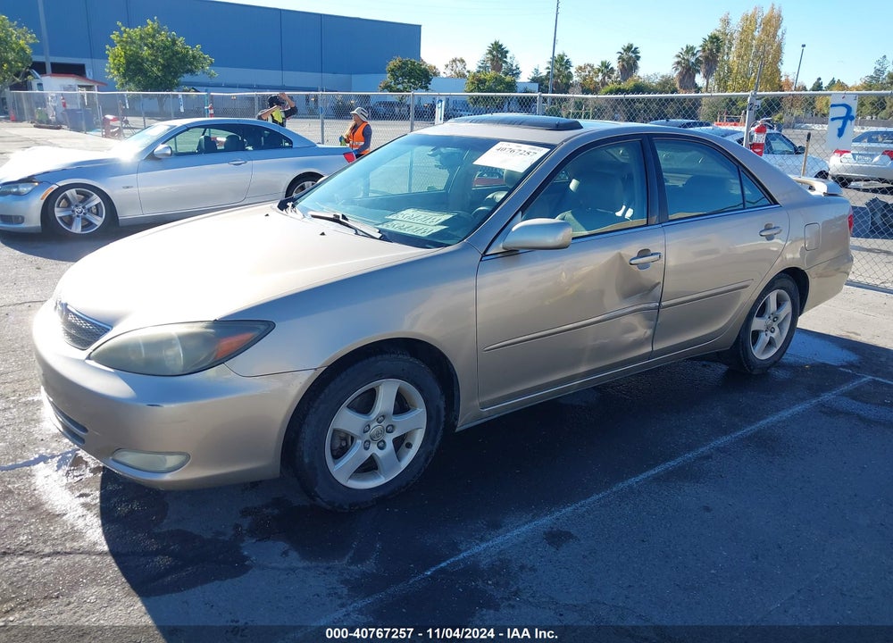 2002 TOYOTA CAMRY SE V6 VIN: JTDBF30K220041873