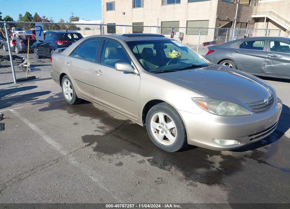 2002 TOYOTA CAMRY SE V6 VIN: JTDBF30K220041873