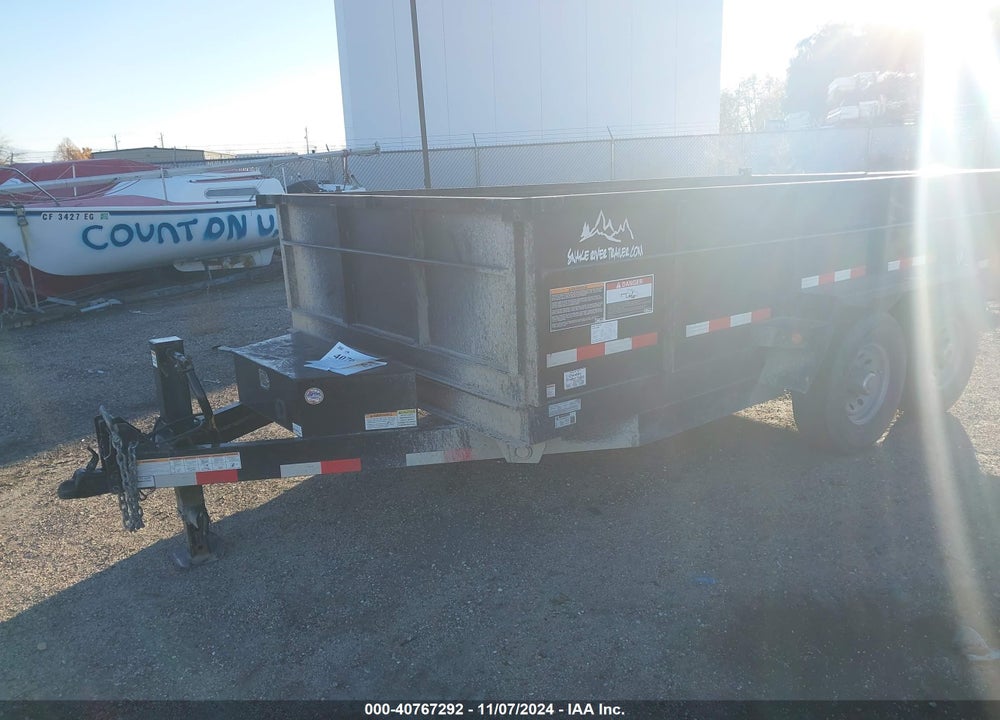 2020 SNAKE RIVER TRAILER VIN: 5PTBD1425L1035588