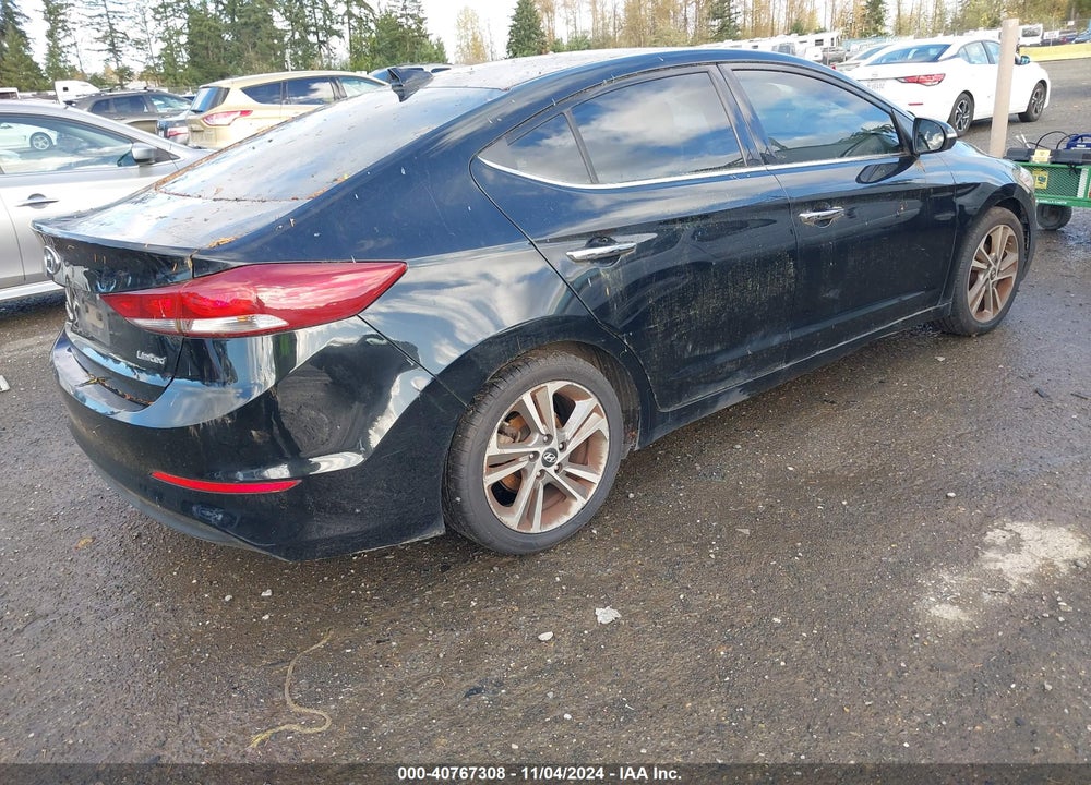 2017 HYUNDAI ELANTRA LIMITED VIN: 5NPD84LF3HH045577