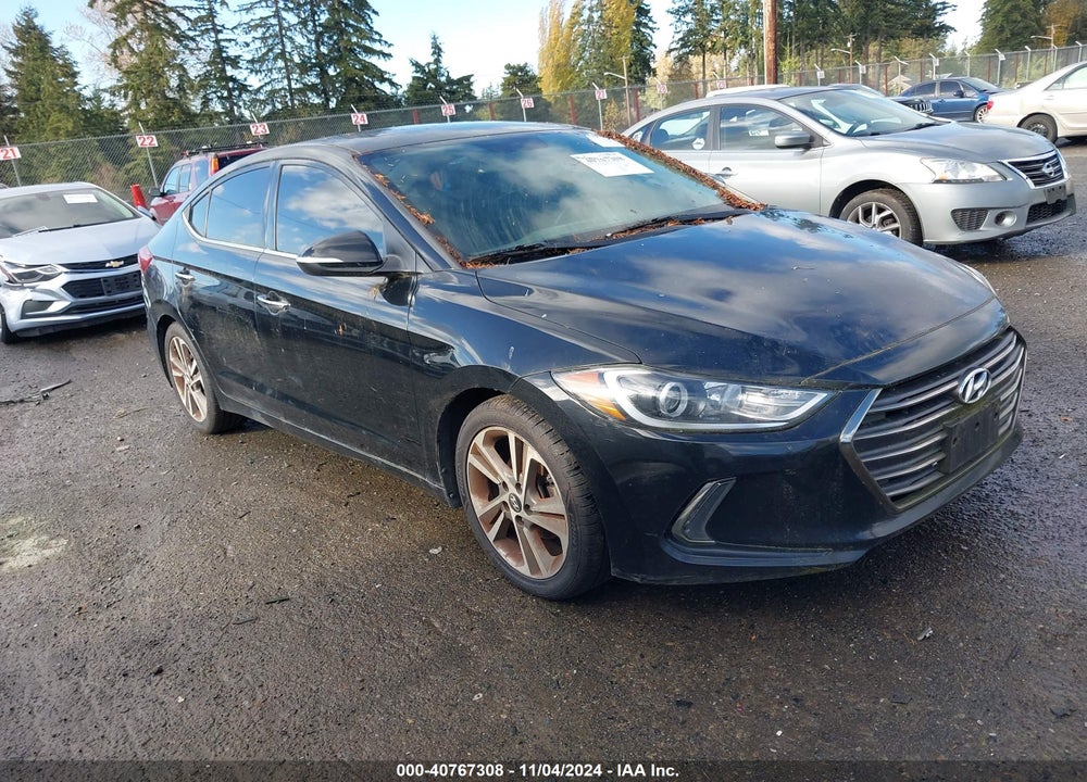 2017 HYUNDAI ELANTRA LIMITED VIN: 5NPD84LF3HH045577