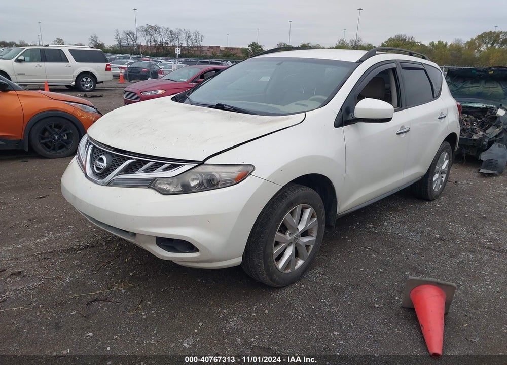 2013 NISSAN MURANO SV VIN: JN8AZ1MU1DW203046