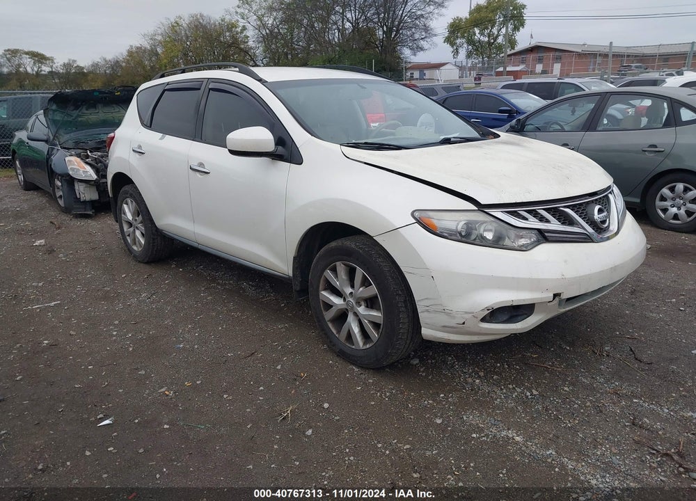 2013 NISSAN MURANO SV VIN: JN8AZ1MU1DW203046