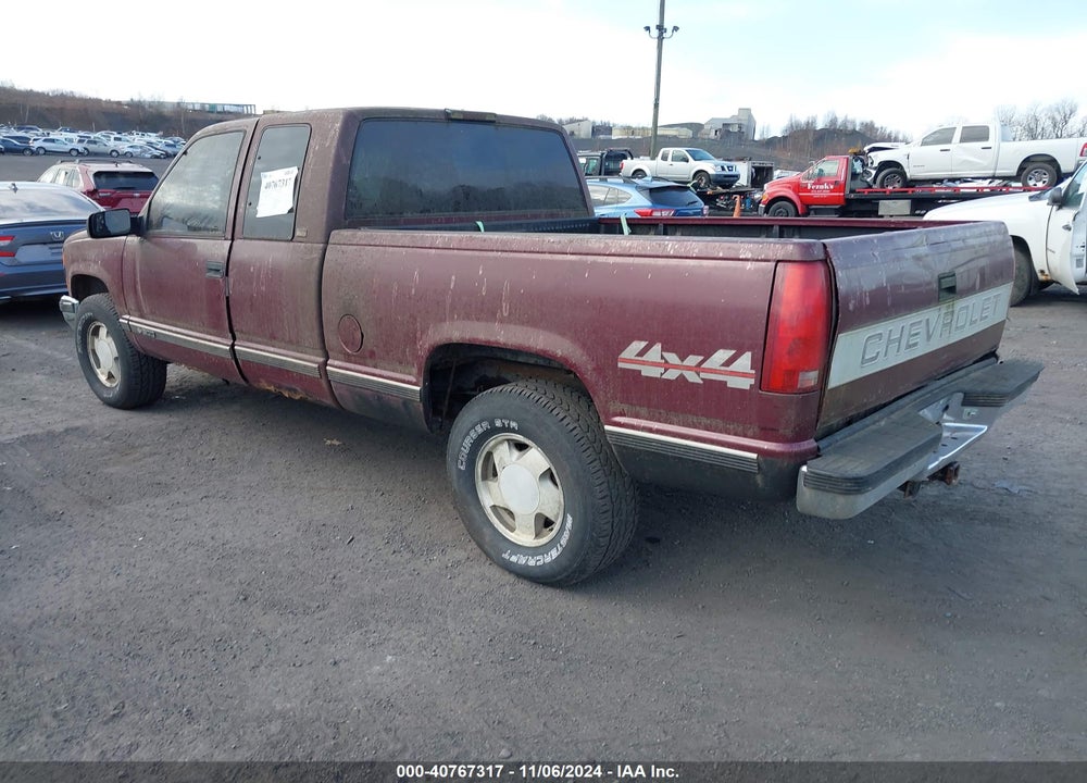 1996 CHEVROLET GMT-400 K1500 VIN: 2GCEK19R9T1252541