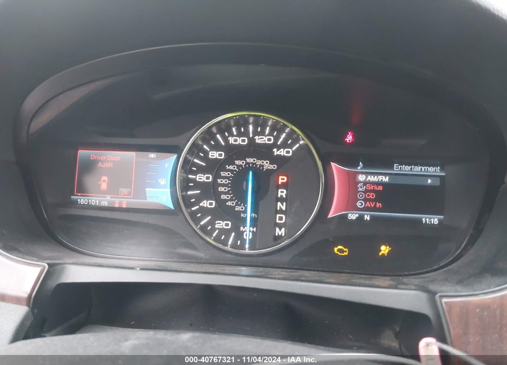 2012 FORD EDGE LIMITED VIN: 2FMDK3KCXCBA69863