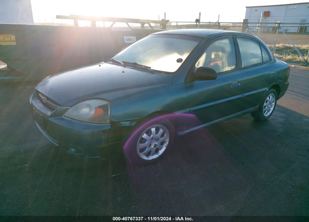 2004 KIA RIO VIN: KNADC125X46330803