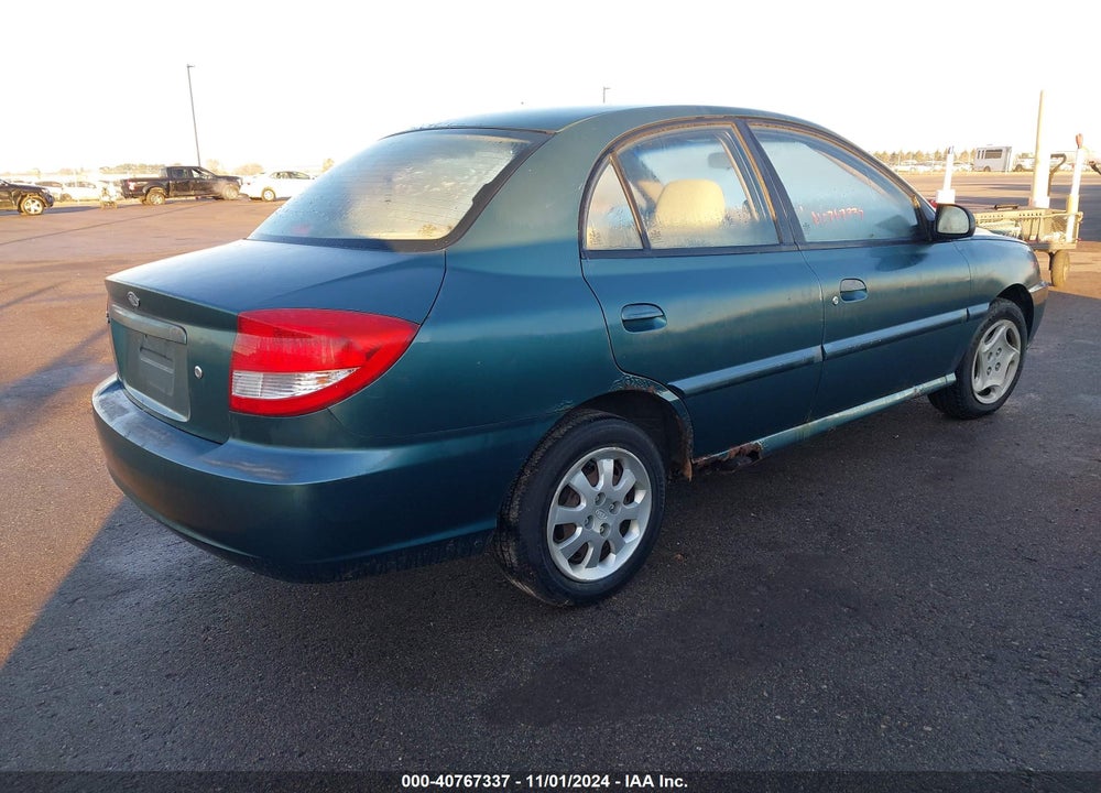 2004 KIA RIO VIN: KNADC125X46330803