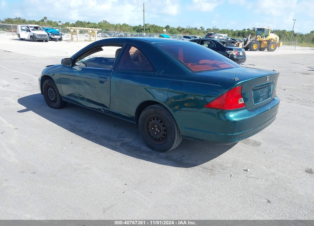 2002 HONDA CIVIC LX VIN: 1HGEM22692L050292