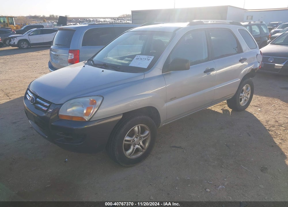 2007 KIA SPORTAGE LX V6 VIN: KNDJE723677394109