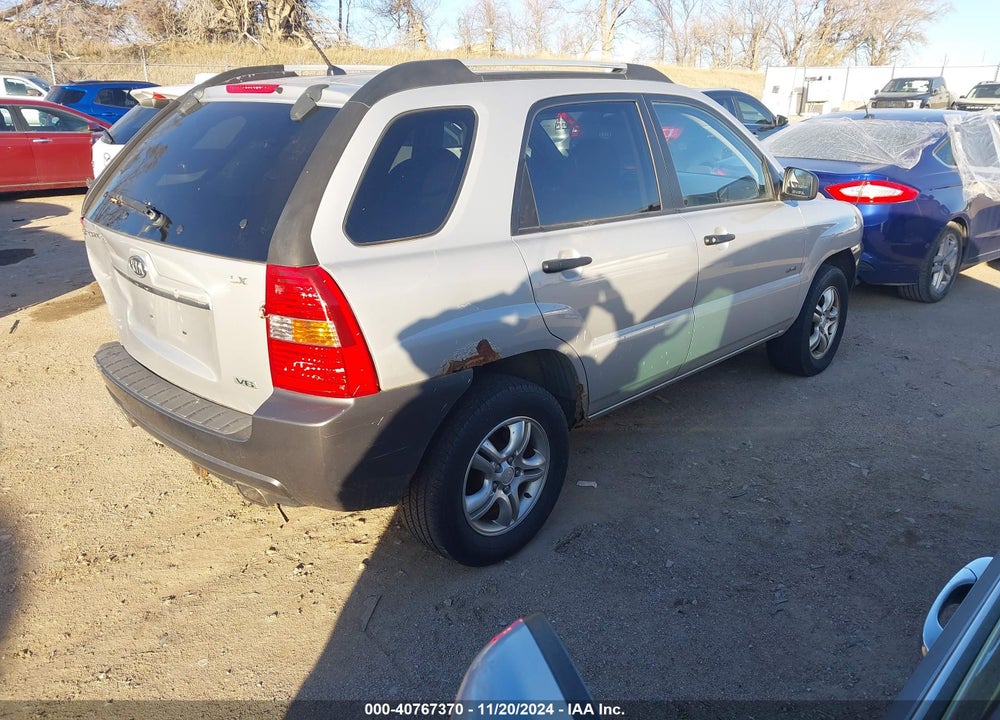 2007 KIA SPORTAGE LX V6 VIN: KNDJE723677394109