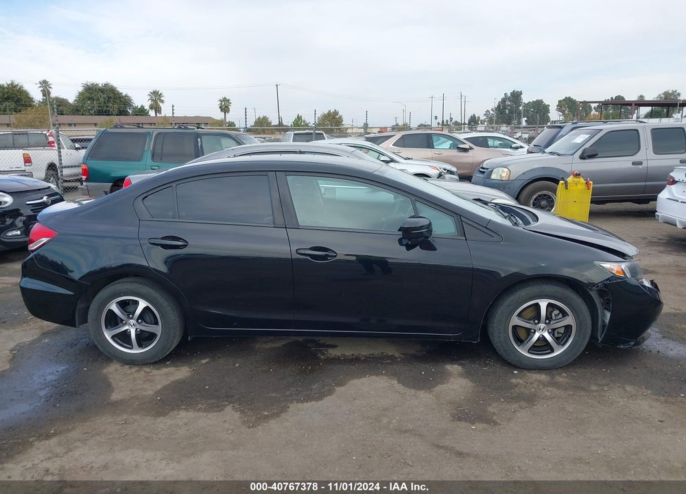 2015 HONDA CIVIC SE VIN: 19XFB2F7XFE265822