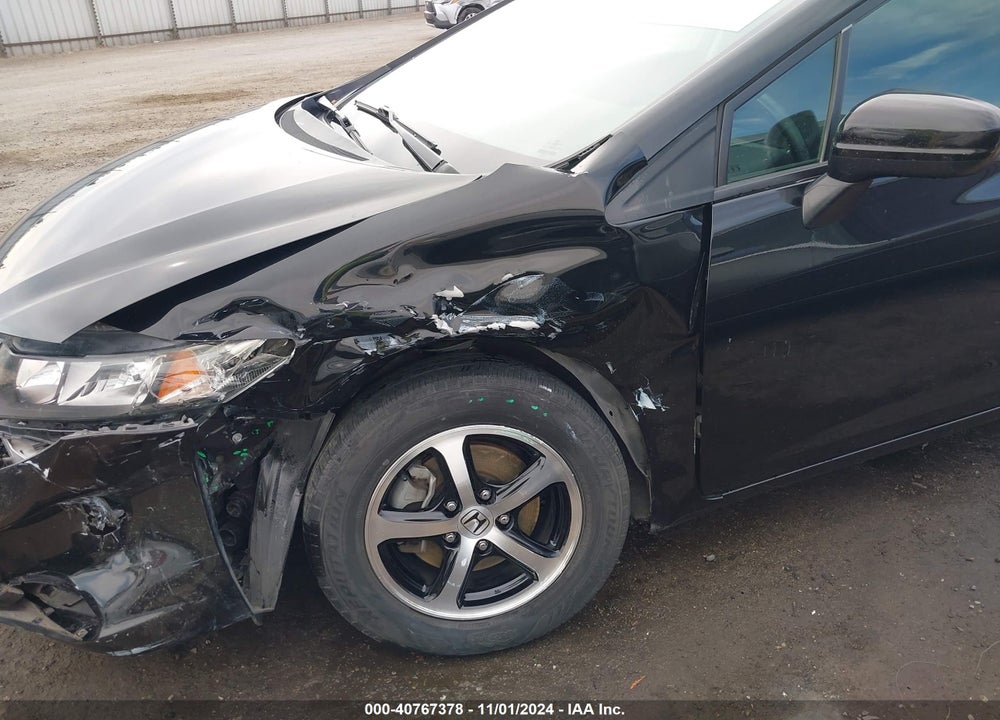 2015 HONDA CIVIC SE VIN: 19XFB2F7XFE265822