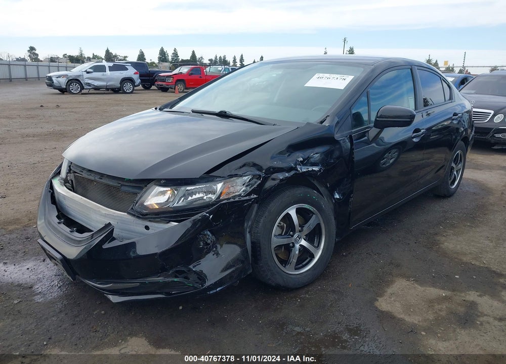 2015 HONDA CIVIC SE VIN: 19XFB2F7XFE265822