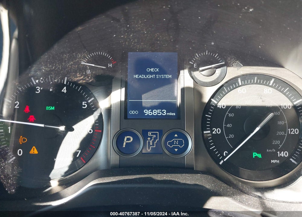 2017 LEXUS 460 LUXURY VIN: JTJJM7FX1H5158056